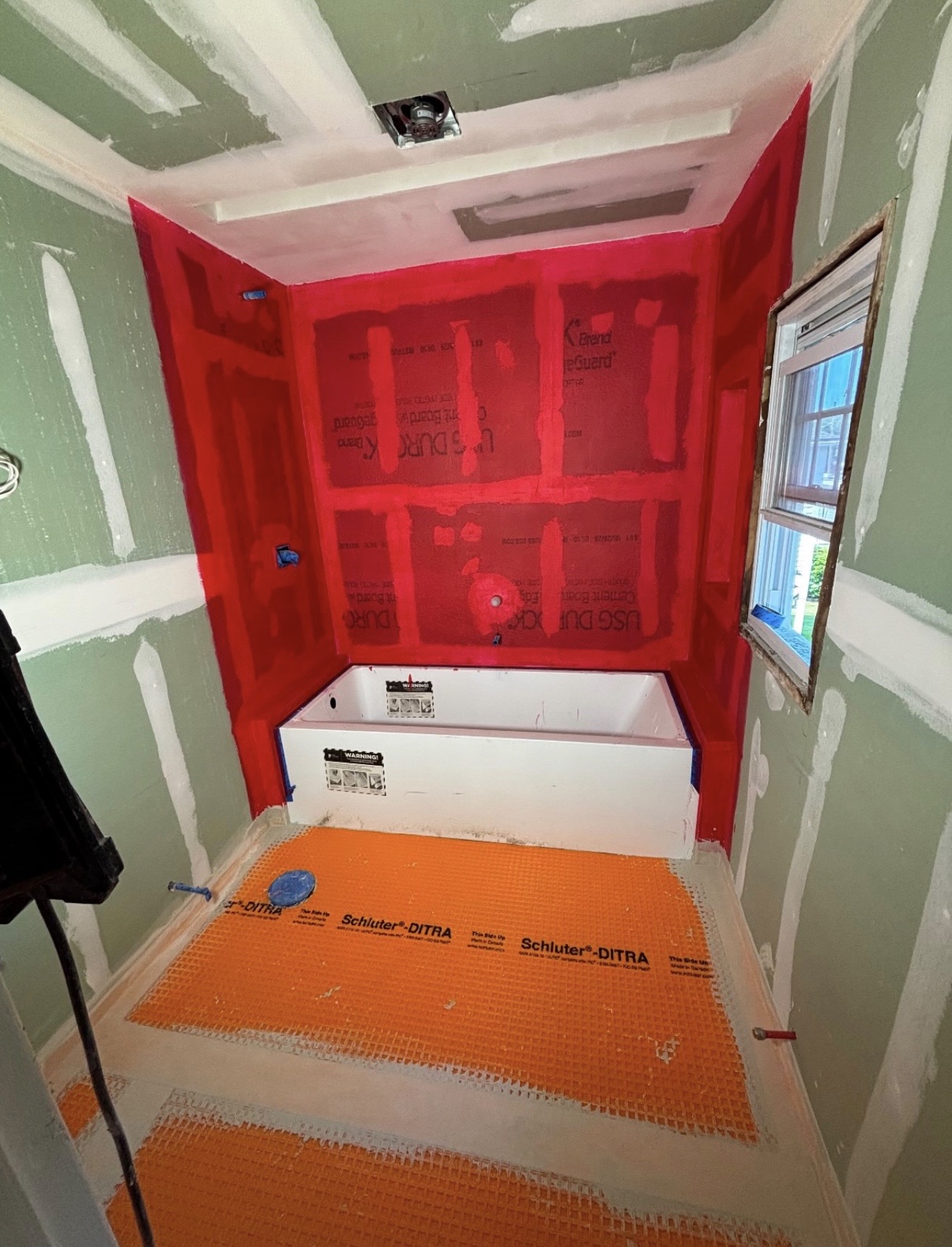 Remodeled bathroom, finished