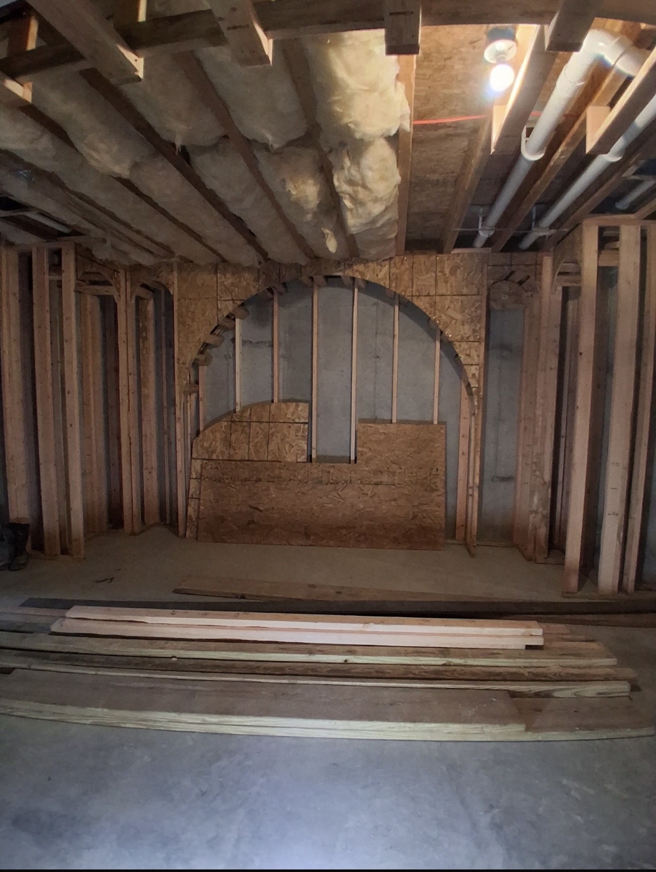 Custom framing detail