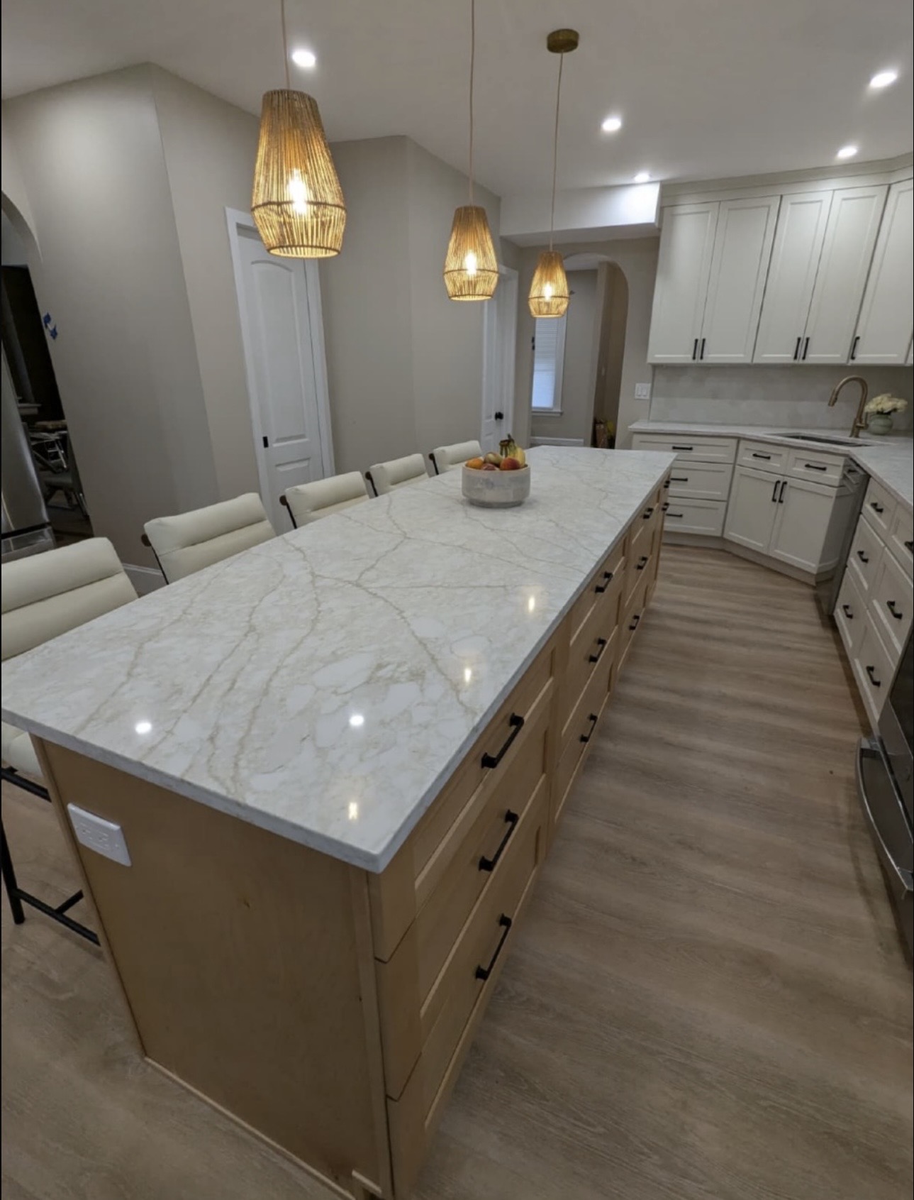 Kitchen detail after completion