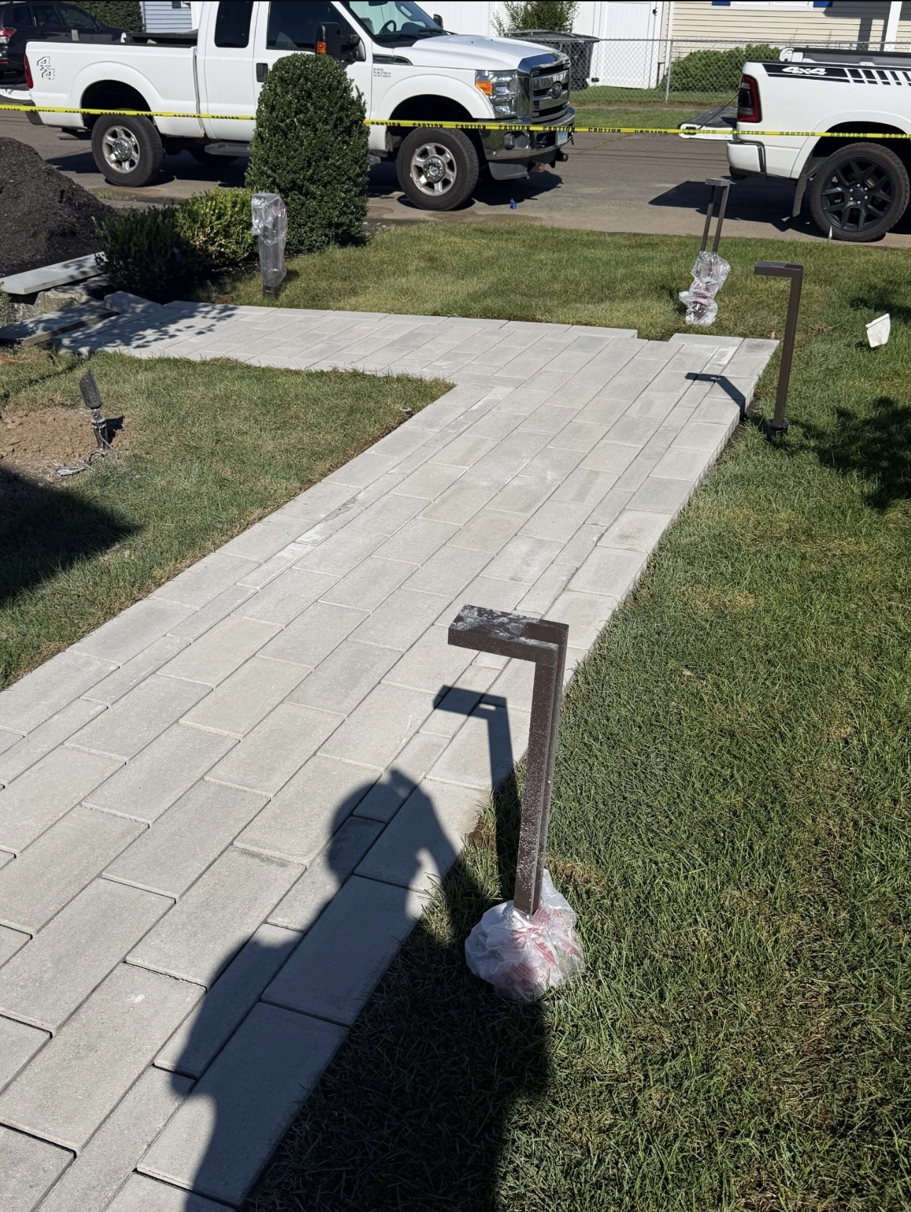 Tile and stone installation detail